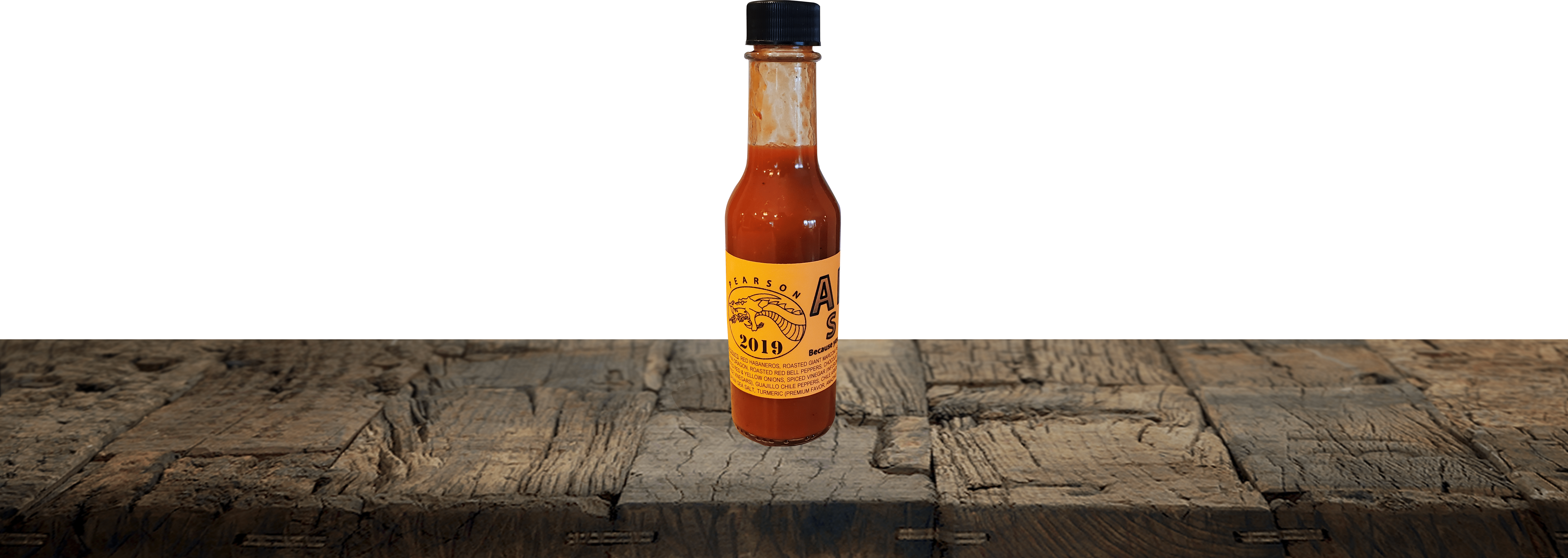 Arson Sauce bottle